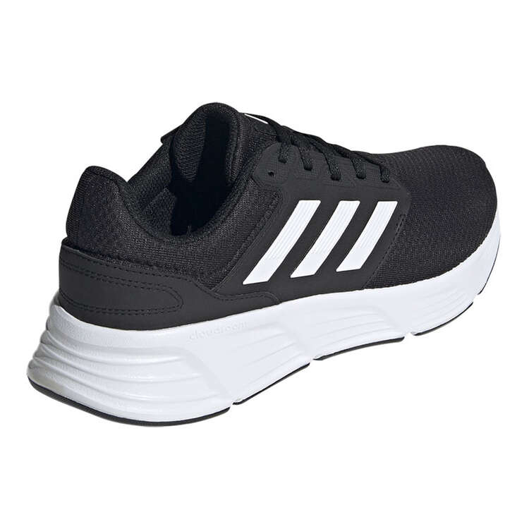 adidas Galaxy 6 Mens Running Shoes, Black/white, rebel_hi-res