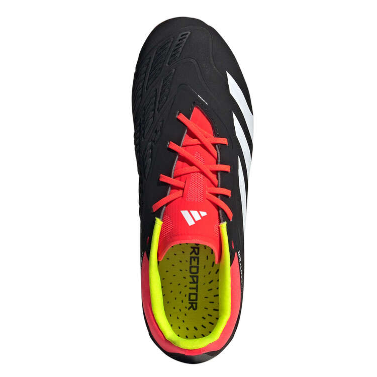 adidas Predator Elite Kids Football Boots, Black/White, rebel_hi-res