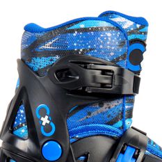 Goldcross GXC165 2 in 1 Inline Skates Blue 12-2, Blue, rebel_hi-res