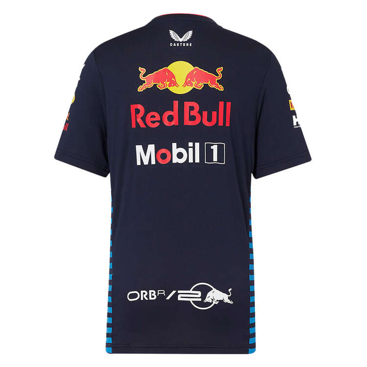 Oracle Red Bull Racing F1 2024 Kids Set Up Tee Navy M, Navy, rebel_hi-res
