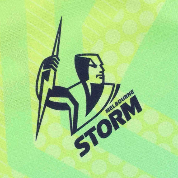 Melbourne Storm 2024 Mens Training Tee, Green, rebel_hi-res