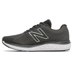 New Balance 680 v7 2E Mens Running Shoes Black US 7, Black, rebel_hi-res