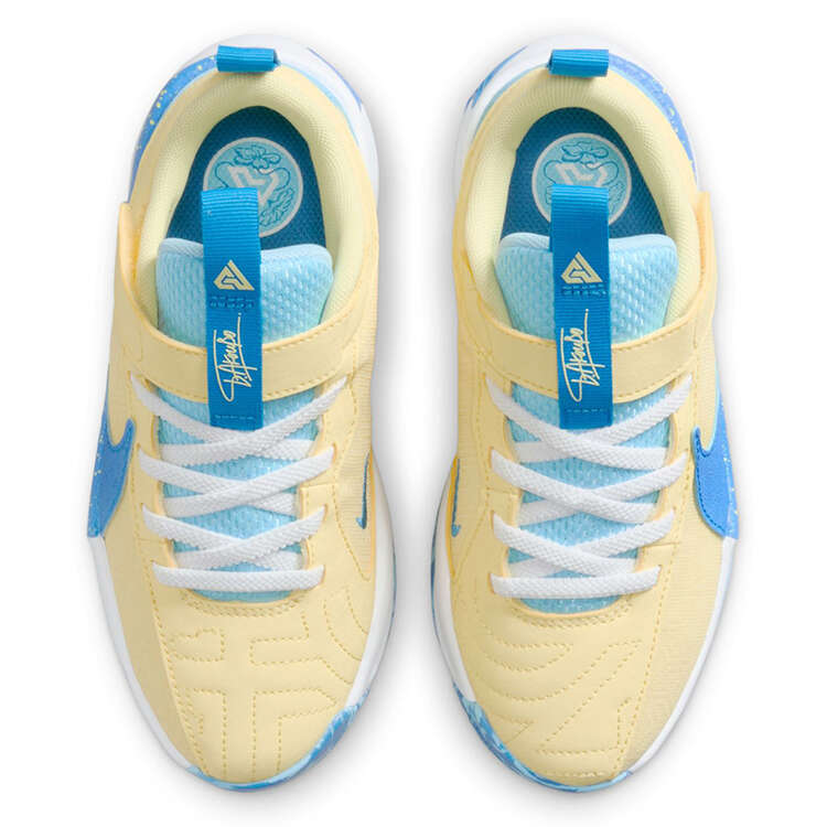 Nike Freak 5 PS Kids Basketball Shoes, Blue/Orange, rebel_hi-res