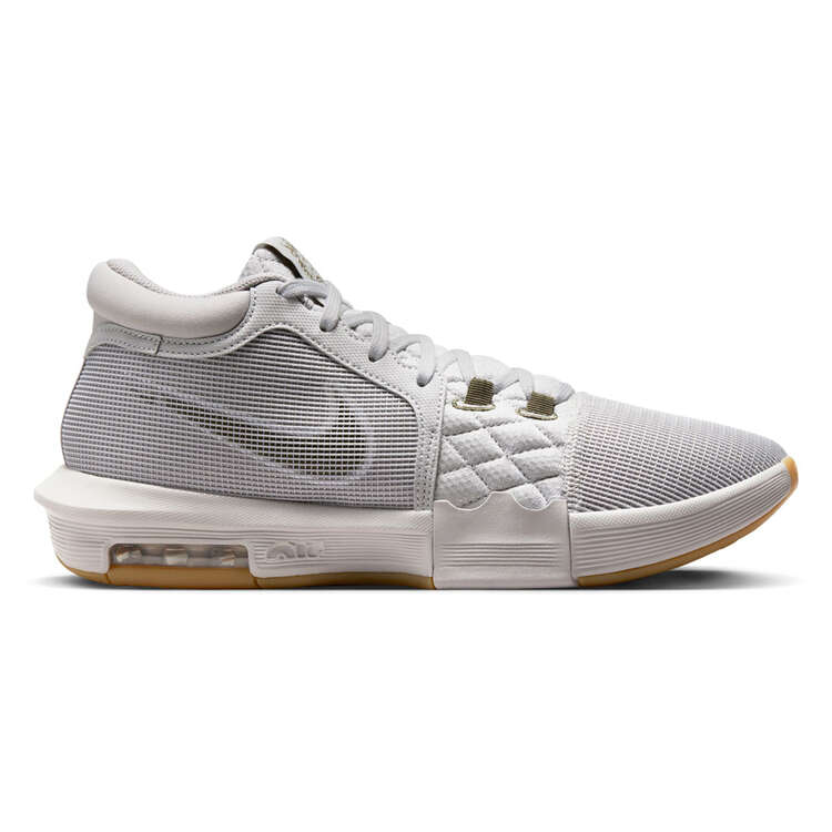 Nike LeBron Witness 8 Basketball Shoes, Grey/Multi, rebel_hi-res