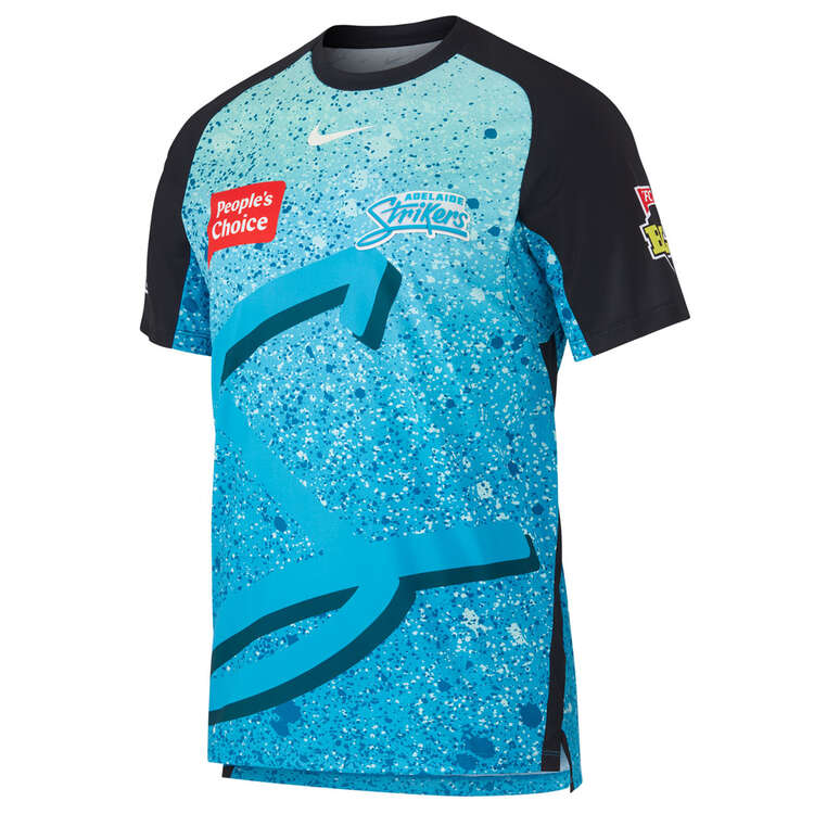 Nike Mens Adelaide Strikers 2023/24 Replica BBL Home Shirt Blue M