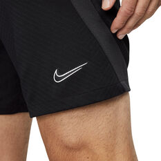 Nike Mens Dri-FIT Strike Football Shorts, Black, rebel_hi-res