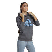 adidas Womens Big Logo Fleece Hoodie, , rebel_hi-res