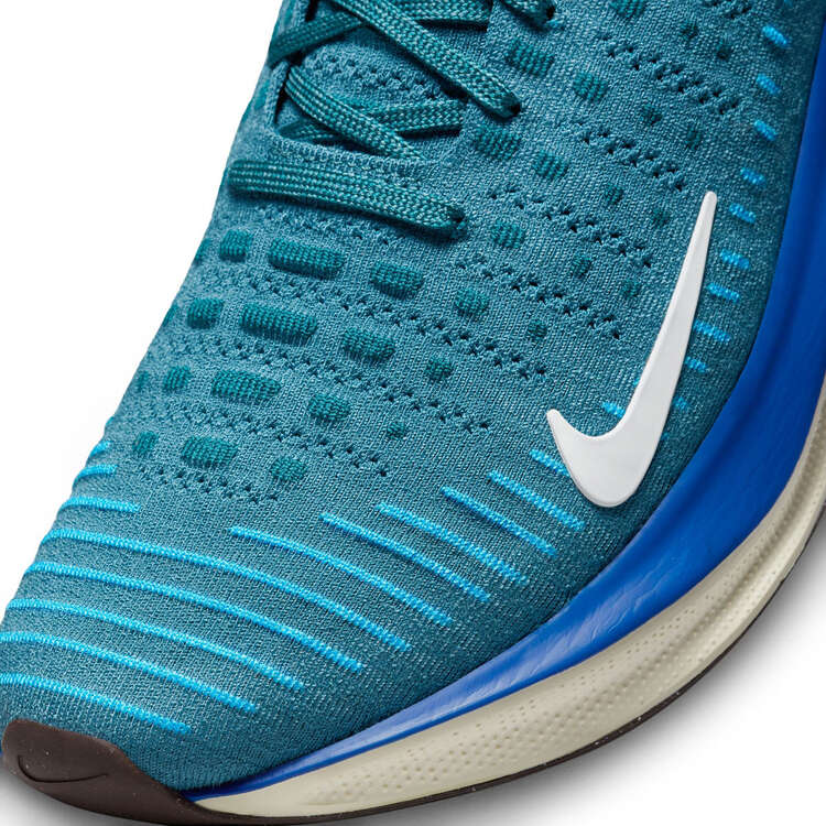 Nike InfinityRN 4 Premium Mens Running Shoes, Blue/White, rebel_hi-res