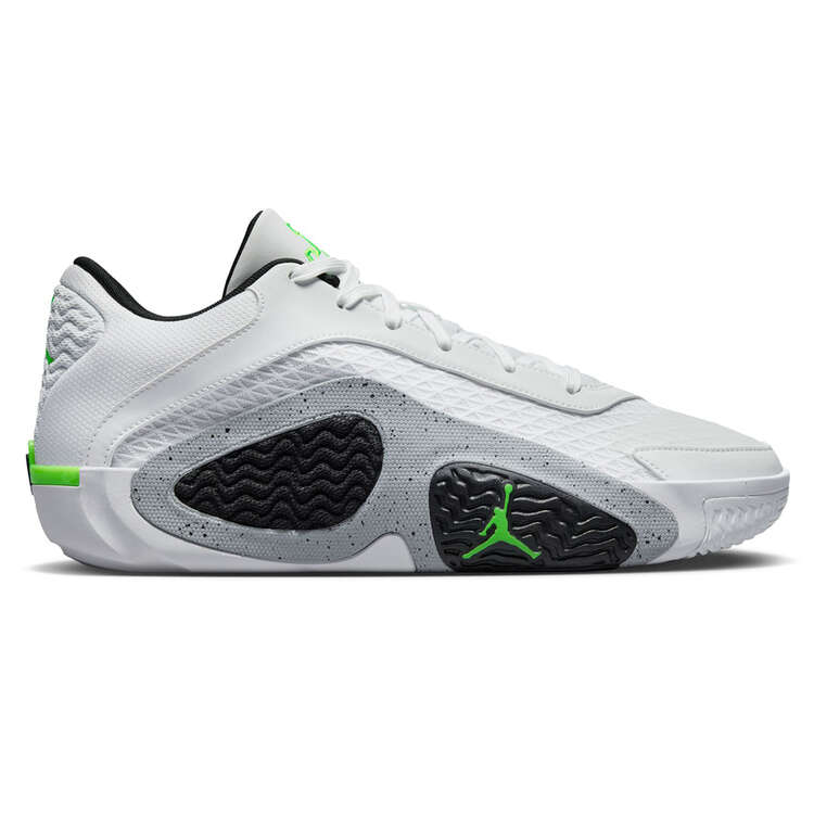 Jordan Tatum 2 Legacy Basketball Shoes White/Green US Mens 7 / Womens 8.5, White/Green, rebel_hi-res