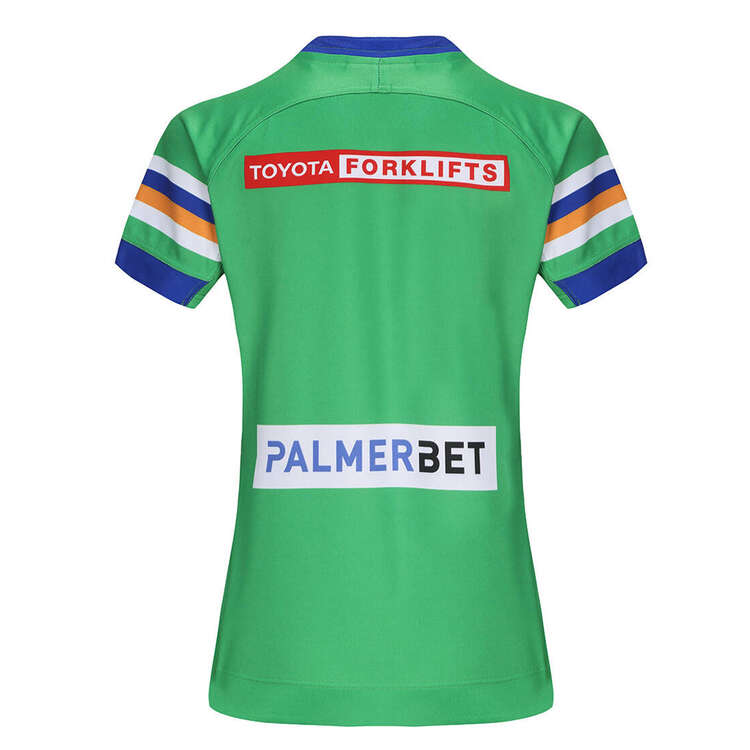 Canberra Raiders 2024 Womens Home Jersey Green 8, Green, rebel_hi-res