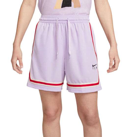 Nike Womens Fly Crossover Basketball Shorts, Black, rebel_hi-res