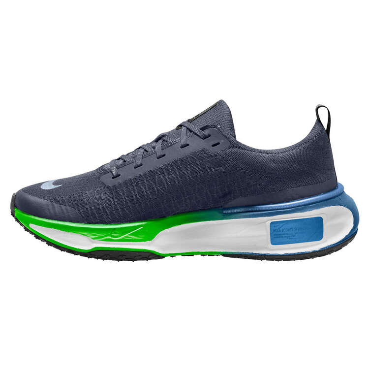 Nike ZoomX Invincible Run Flyknit 3 Mens Running Shoes, Black/Grey, rebel_hi-res