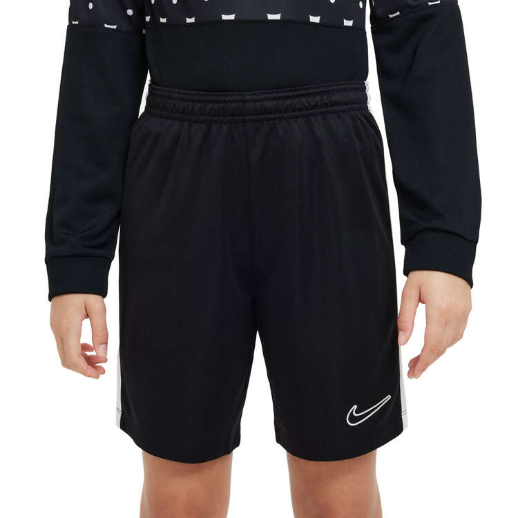 Nike Kids Dri-FIT Academy 23 Football Shorts Black/White XS, Black/White, rebel_hi-res
