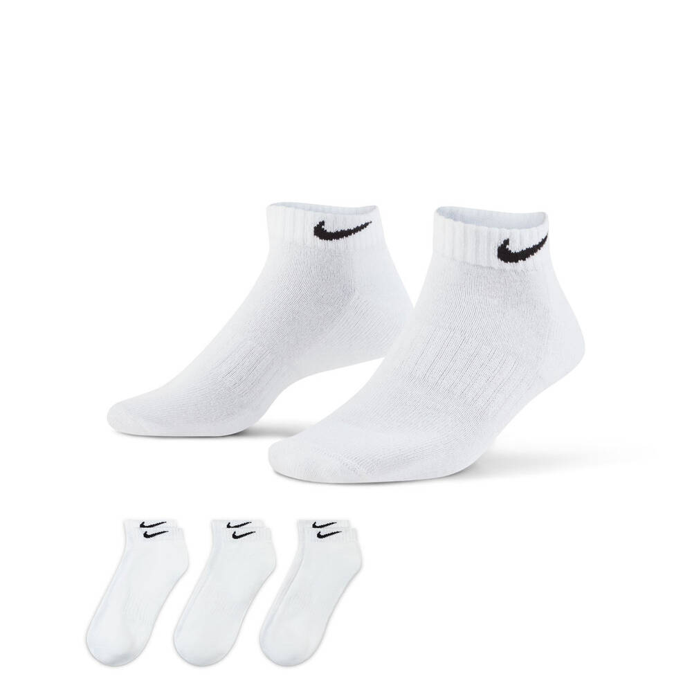 Nike Unisex Cushion Low Cut 3 Pack Socks | Rebel Sport