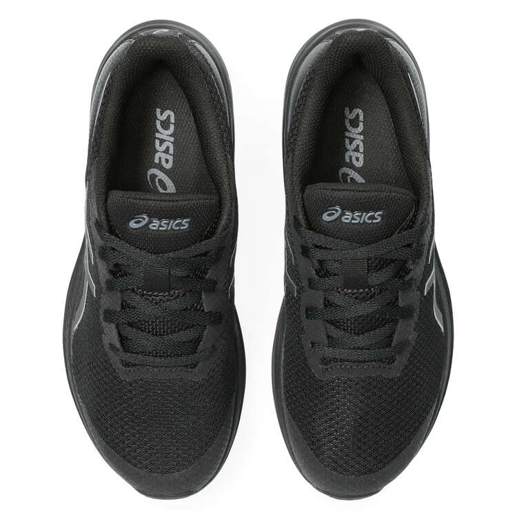 Asics GT 1000 12 GS Kids Running Shoes, Black/Grey, rebel_hi-res
