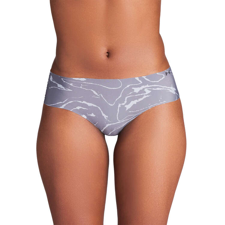 Under Armour Womens UA Pure Stretch Seamless Hipster Briefs 3 Pack Multi XS, Multi, rebel_hi-res