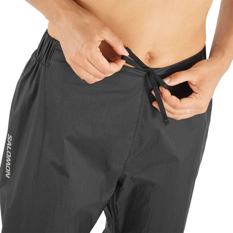 Salomon Unisex Bonatti Waterproof Pants, Black, rebel_hi-res