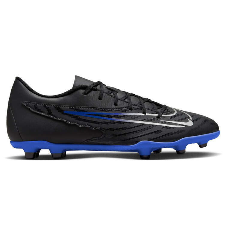 Nike Phantom GX Club Football Boots, Black/Silver, rebel_hi-res