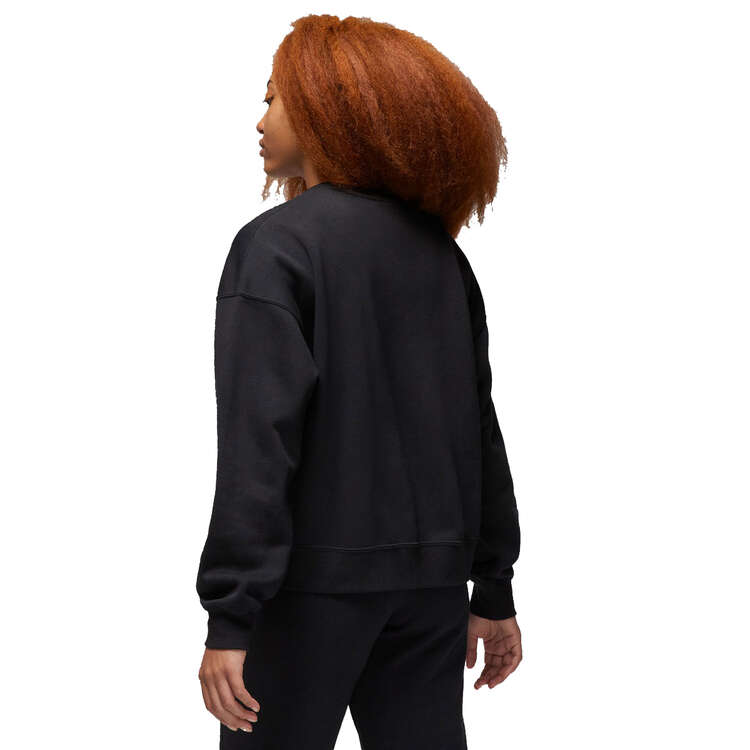 Jordan Womens Brooklyn Fleece Sweatshirt Black XS, Black, rebel_hi-res
