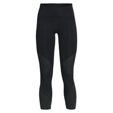 Under Armour Womens Fly Fast 2.0 Mesh 7/8 Tights Black XS, Black, rebel_hi-res