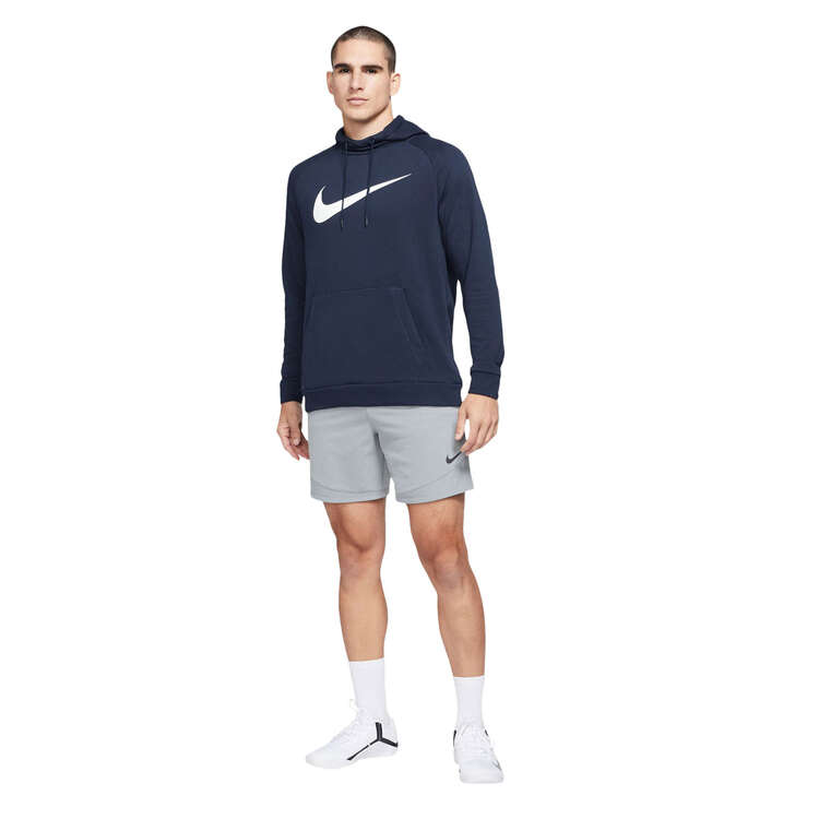 Nike Mens Dry Graphic Pullover Fitness Hoodie, Navy, rebel_hi-res