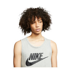 Nike Mens Sportswear Icon Futura Tank, Grey, rebel_hi-res