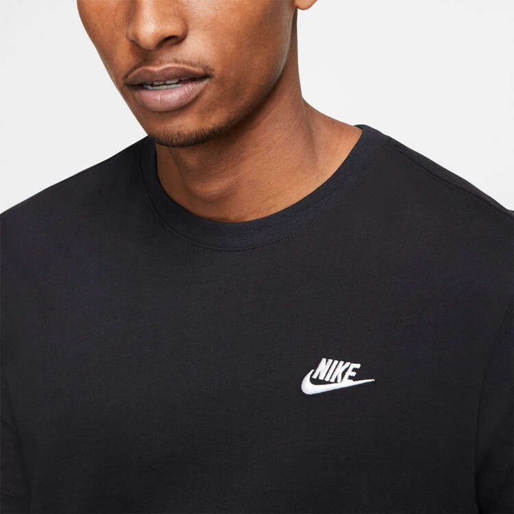 Nike Mens Sportswear Club Tee, Black, rebel_hi-res