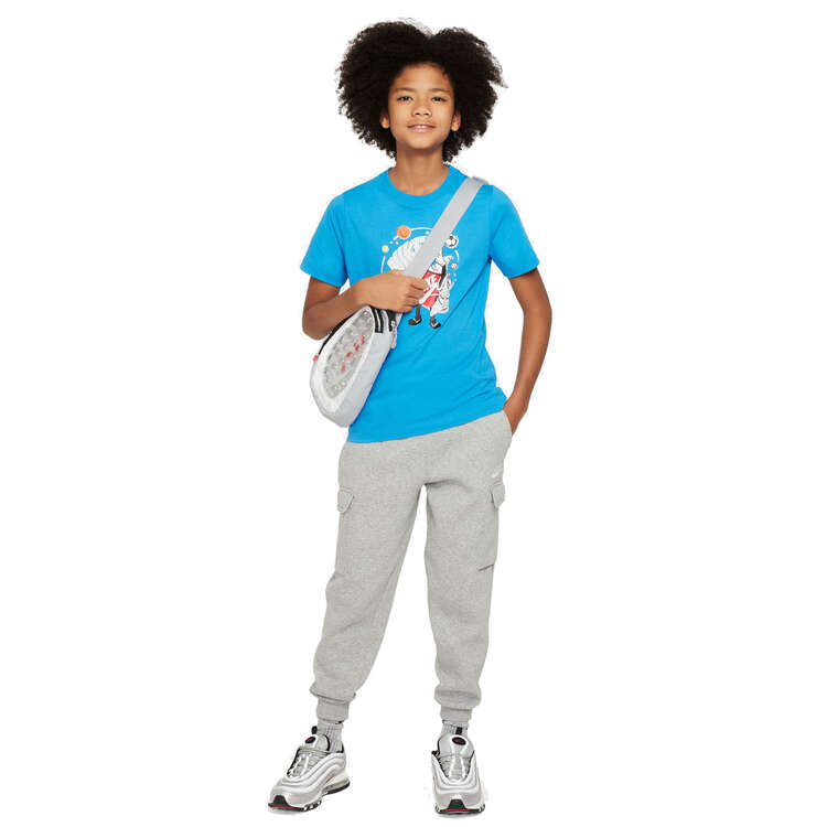Nike Kids Sportswear Boxy Tee, Blue, rebel_hi-res