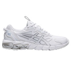 Asics GEL Quantum 90 Womens Casual Shoes White/Silver US 6, White/Silver, rebel_hi-res