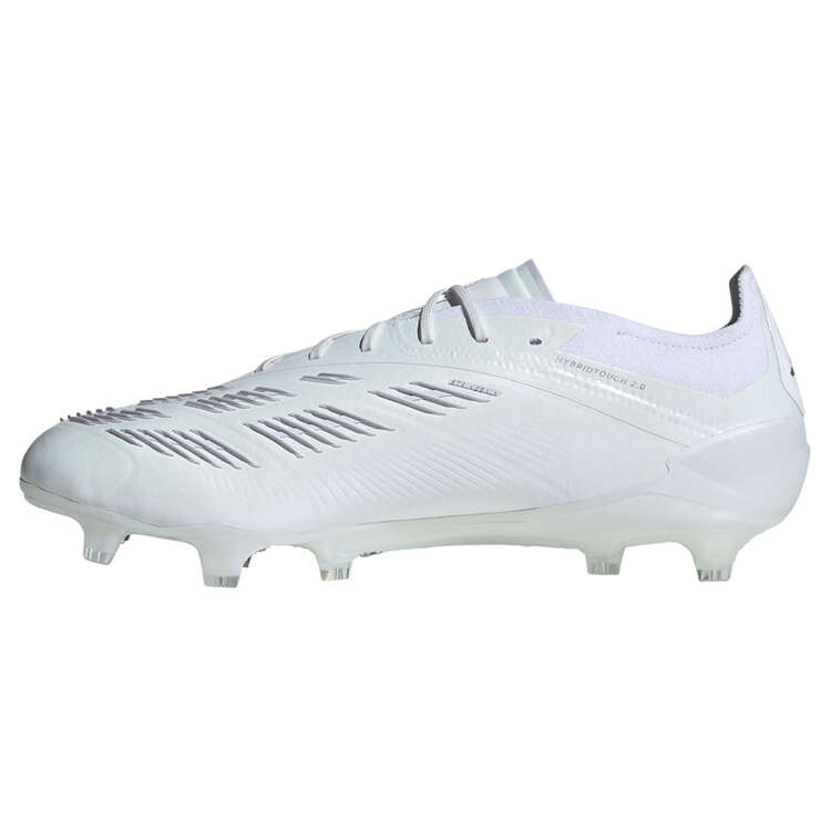 adidas Predator Elite Football Boots White US Mens 6 / Womens 7, White, rebel_hi-res