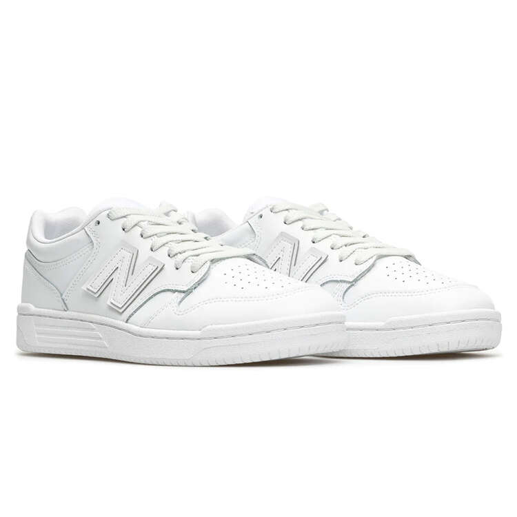 New Balance BB480 Casual Shoes, White, rebel_hi-res