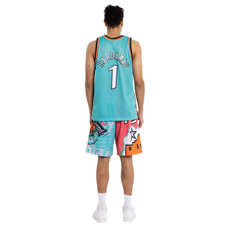 Mitchell & Ness All-Star Tim Hardaway 1996/97 Basketball Jersey Teal S, Teal, rebel_hi-res
