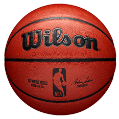Wilson NBA Authentic Series Indoor Basketball Orange 7, , rebel_hi-res