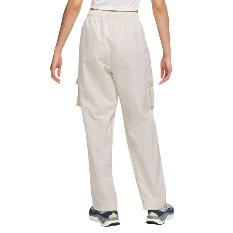Nike Womens Sportswear Essential High-Rise Cargo Pants White XS, White, rebel_hi-res