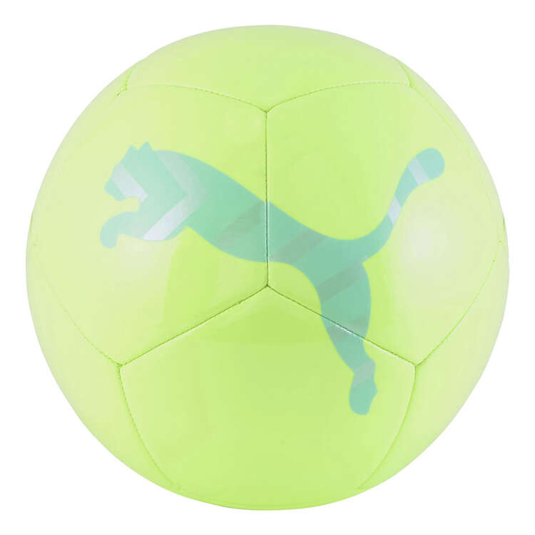 PUMA Icon Soccer Ball, Green, rebel_hi-res