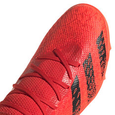 adidas Predator Freak .3 Low Touch and Turf Football Boots Red/Black US Mens 7 / Womens 8, Red/Black, rebel_hi-res
