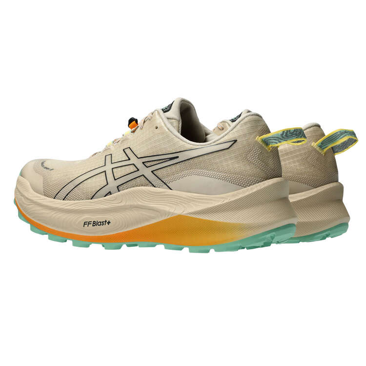 Asics Trabuco Max 2 Mens Trail Running Shoes, Black/Blue, rebel_hi-res