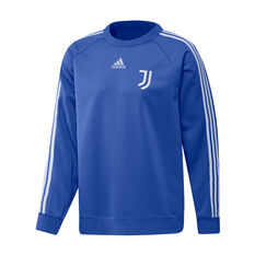 adidas Juventus Teamgeist Crew Sweater, Blue, rebel_hi-res