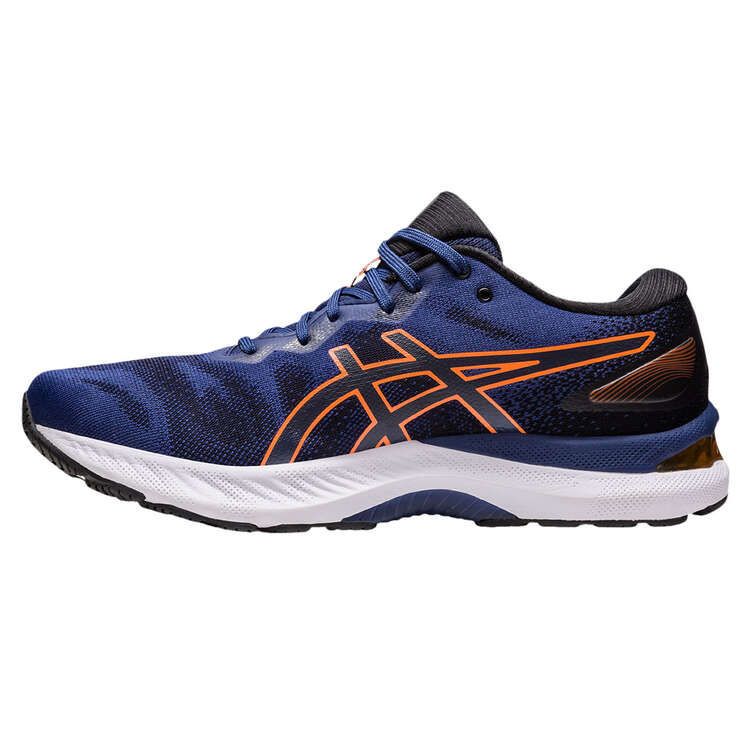 Asics GEL Ziruss 6 Mens Running Shoes Blue/Orange US 9 | Rebel Sport