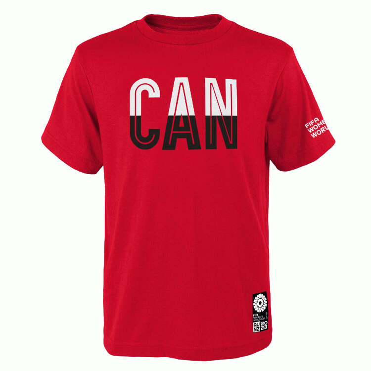 Canada 2023 Football Supporter Tee Red XS, Red, rebel_hi-res