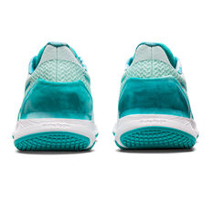 Asics Netburner Super FF Womens Netball Shoes, Green/Aqua, rebel_hi-res