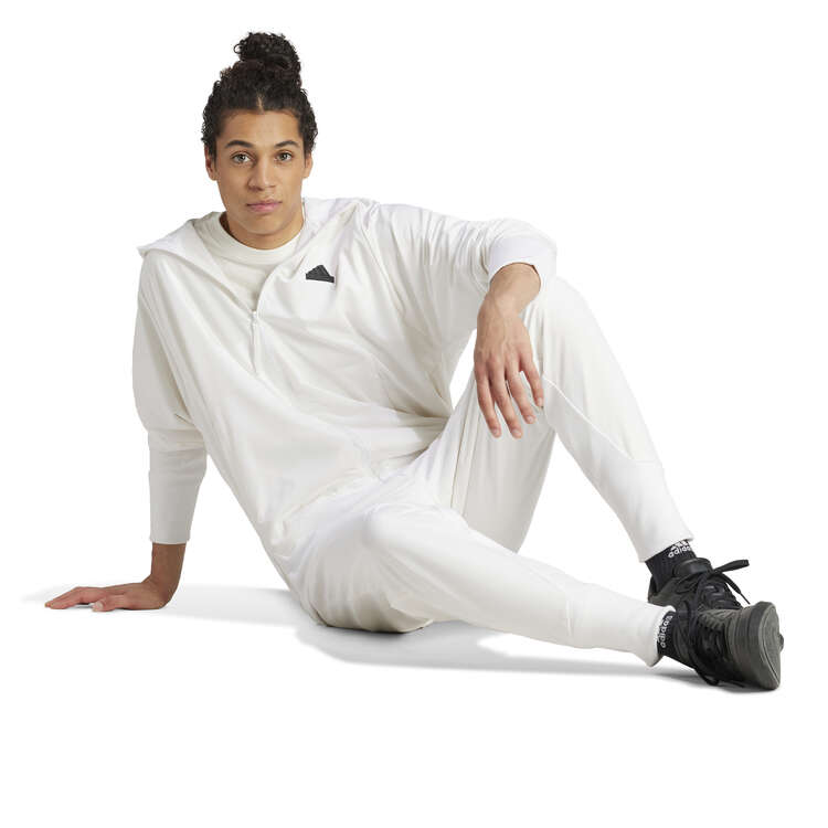 adidas Mens Z.N.E. Premium Pants, White, rebel_hi-res