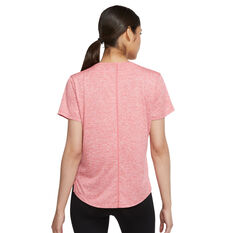 Nike Womens Dri-FIT One Standard Tee Pink 1X, Pink, rebel_hi-res