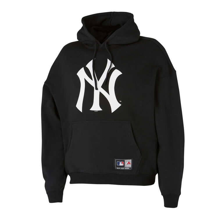 Majestic Mens New York Yankees Team Hoodie, Black, rebel_hi-res