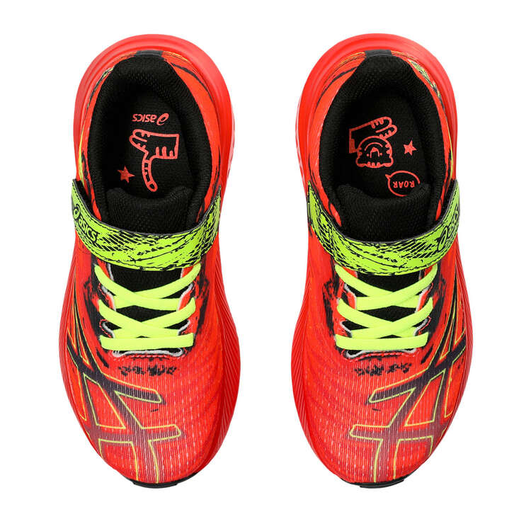 Asics GEL Pre Noosa Tri 15 PS Kids Running Shoes, Red/Black, rebel_hi-res