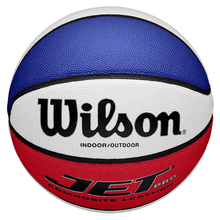 Wilson Jet Pro Basketball, Red/White, rebel_hi-res