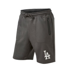 Los Angeles Dodgers Mens Champlain Shorts, Grey, rebel_hi-res
