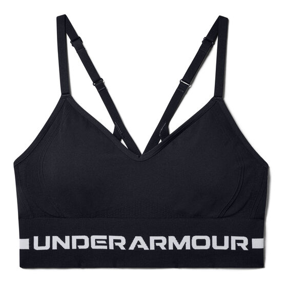 Under Armour Womens Seamless Low Long Sports Bra, , rebel_hi-res
