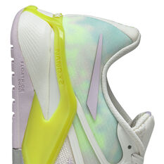 Reebok Nano X2 Womens Training Shoes White/Yellow US 6, White/Yellow, rebel_hi-res