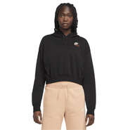 Nike Womens Sportswear Premium Essentials Mod-Crop Club Fleece Hoodie, , rebel_hi-res